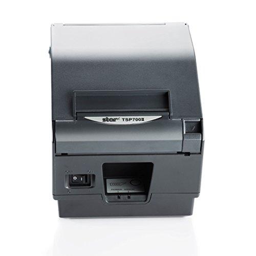 Star Micronics TSP743II-24 Etikettendrucker (Thermotransfer, 250 mm/Sek, 8,25 cm, Grau, UL, C-UL, TÜV, FCC, VCCI, EN55022, CE, Gost, 147 mm) von Star Micronics