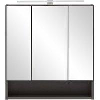 Badezimmer Spiegelschrank mit LED Beleuchtung 60 cm oder 100 cm breit von Star Möbel