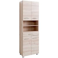 Bad Hochschrank in Buche 60 cm breit von Star Möbel