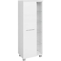 Bad Seitenschrank in Weiß modern von Star Möbel