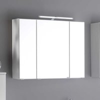 Bad Spiegelschrank in Weiß 3D Effekt von Star Möbel