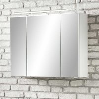 Bad Spiegelschrank in Weiß 80 cm breit von Star Möbel