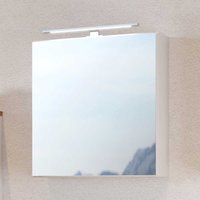 Badezimmer Spiegelschrank 1 türig Weiß von Star Möbel