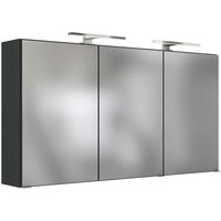 Badezimmer Spiegelschrank in Anthrazit 120 cm breit von Star Möbel