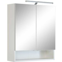 Badezimmer Spiegelschrank in Weiß 60 cm breit von Star Möbel