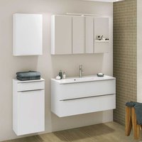 Design Möbel Set für Badezimmer Weiß (vierteilig) von Star Möbel