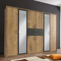 Großer Kleiderschrank in modernem Design Breite 270 cm von Star Möbel