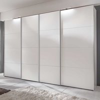 Kleiderschrank Schwebetüren weiss 313 cm breit 65 cm tief von Star Möbel