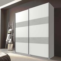 Kleiderschrank zweifarbig in modernem Design Schwebetüren von Star Möbel