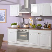 Küchenzeile im Landhausstil ohne Geräte (fünfteilig) von Star Möbel