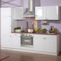 Küchenzeile in Weiß Laundhausstil (sechsteilig) von Star Möbel