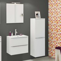 Möbel Einrichtung für Badezimmer Weiß (dreiteilig) von Star Möbel