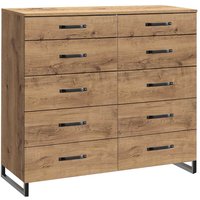 Schubladen Sideboard im Industry und Loft Stil Bügelgestell von Star Möbel