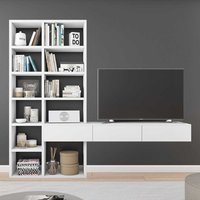 TV Regal in Weiß lackiert modern von Star Möbel