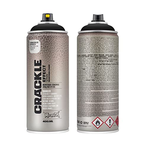 Montana Sprühdose CRACKLE EFFECT SPRAY 400ml traffic black von Montana