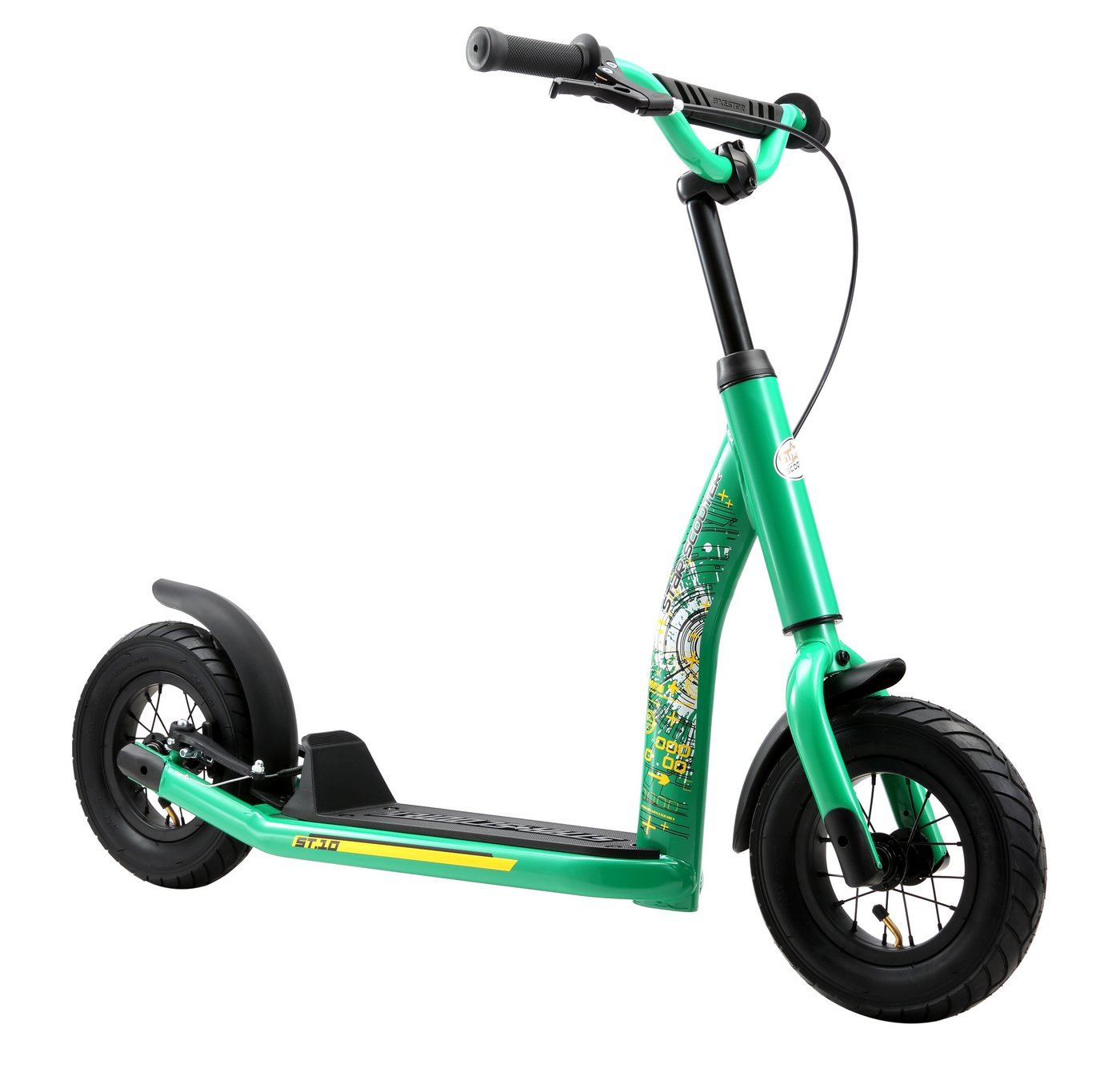 Star-Scooter Cityroller 10 Zoll, ab 5 Jahre, Kinder City Roller ab 96 cm, Jungen, Mädchen, Höhenverstellbar, Seitenständer Star-Scooter Cityroller 10 Zoll, ab 5 Jahre, Kinder City Roller ab 96 cm, Jungen, Mädchen, Höhenverstellbar, Seitenständer von Star-Scooter
