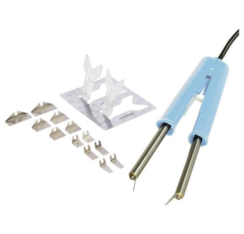 Star Tec Lötkolben Tweezer SMD-Löt-Entlöt-Pinzetten Set 21509, inkl. Ablage von Star Tec