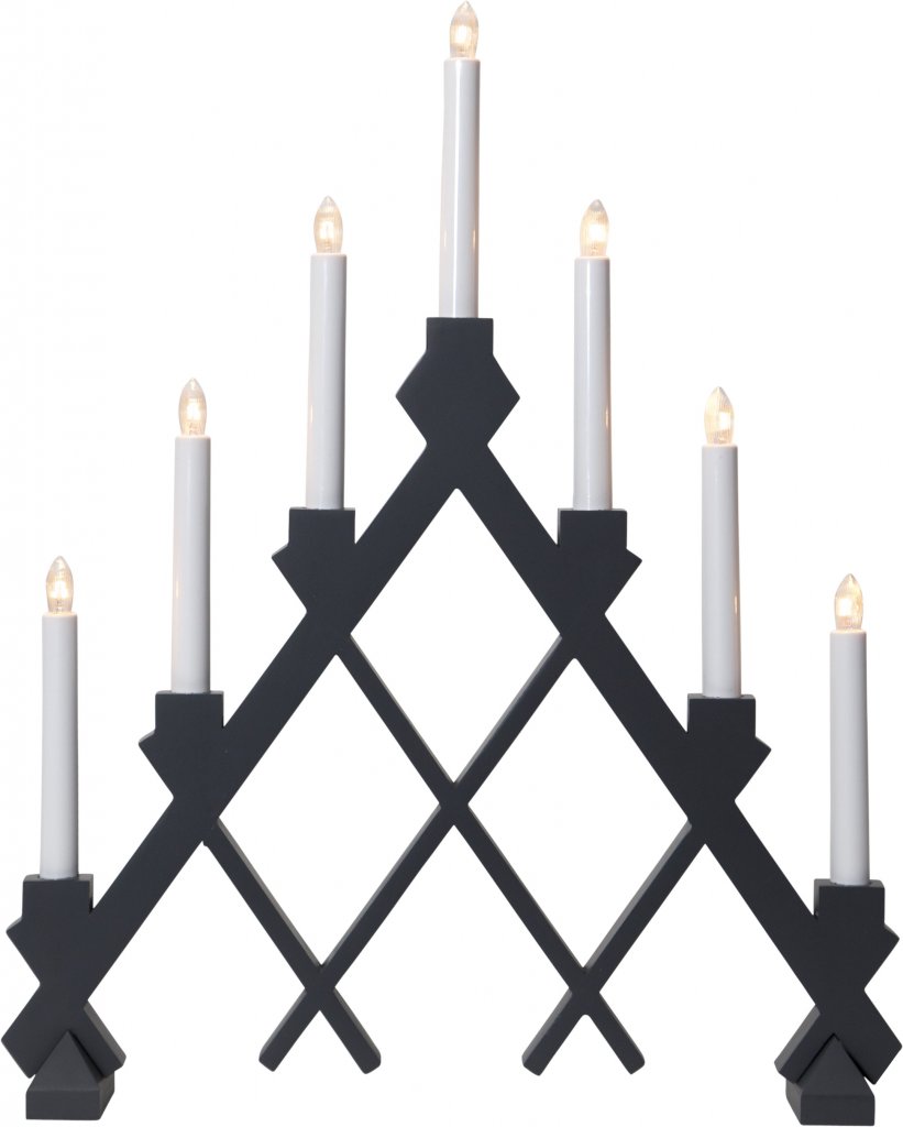 Candlestick Ruth (Grau) von Star Trading