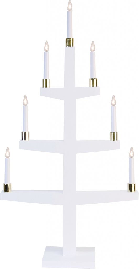 Halla candlestick (Weiß) von Star Trading
