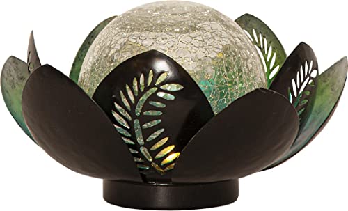 Star Solar-LED-Seerose silberblau - (482-81) von Star