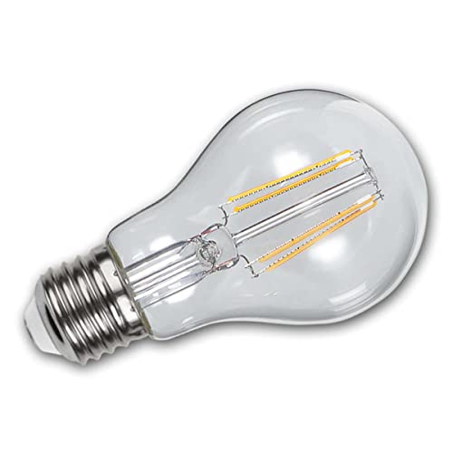 E27 Filament LED Birne mit Dämmerungssensor, Leistung 4,2W, Lichtfarbe warmweiß, 450lm, Lichtempfindlichkeit <30 Lux von Star