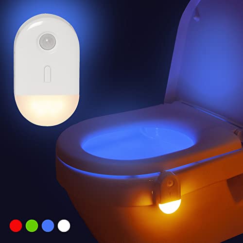 Toilettenlicht mit Bewegungsmelder | Nachtlicht mit Bewegungsmelder Batterie | Toilettenbeleuchtung | Toiletten Licht | WC Licht mit Bewegungsmelder | LED Nachtlicht | LED Toilettenlicht von Star