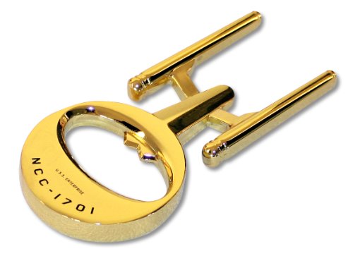 Star Trek Flaschenöffner USS Enterprise NCC-1701 golden - Sonstiges Merchandise von Star Trek