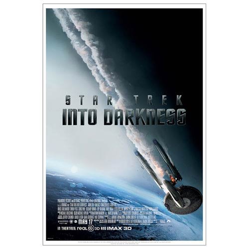 Star Trek Into Darkness Filmplakat Falling Enterprise von Star Trek