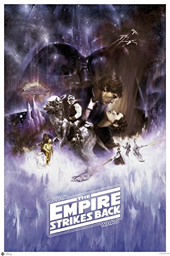 Nifty Star Wars Episode V Poster The Empire Strikes Back (61cm x 91,5cm) + Ü-Poster von Star Wars