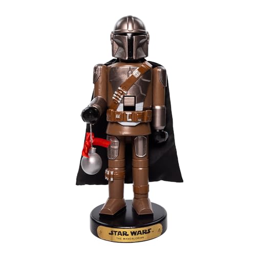 STAR WARS Kurt Adler Mandalorian Nussknacker, 25,4 cm von Star Wars