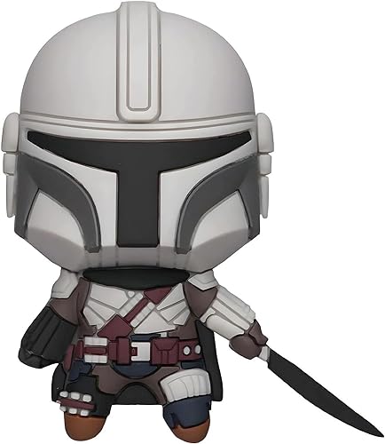 Star Wars 3D Foam Magnet - Mandalorian with DARKSABER von Star Wars