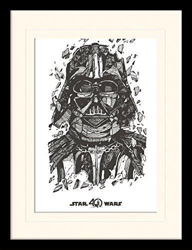Star Wars 40. Jahrestag 'Darth Vader' Memorabilia,30 x 40 cm von Star Wars