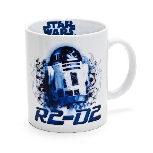 Star Wars 99089 - R2D2 C3PO Keramiktasse in Geschenkspackung Circa 320 ml - 12x8,5x10 cm von Star Wars