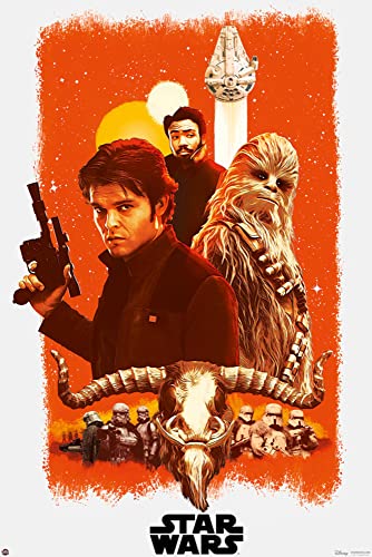 Star Wars Close Up Exklusives Filmplakat Solo: A Movie - Hauptplakat Poster 61 x 91,5 cm von Star Wars