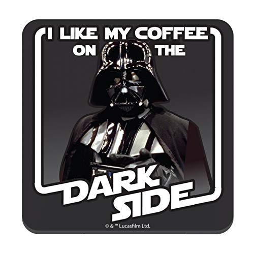 Half Moon Bay I Like My Coffee On The Dark Side Untersetzer von Star Wars