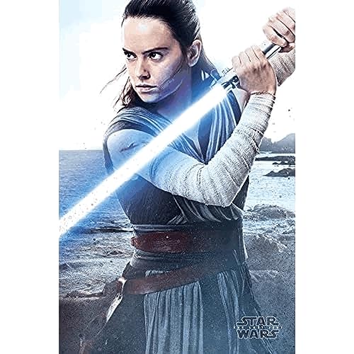 Star Wars Der letzte Jedi 'Rey' Maxi Poster,61 x 91.5 cm von Star Wars