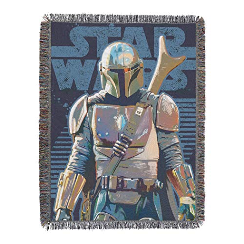 Northwest Star Wars gewebte Wandteppich-Überwurfdecke, 121,9 x 152,4 cm, allein von Northwest