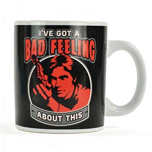 Star Wars Han Solo Bad Feeling About This Box Gift Coffee Mug Jedi Cup Official von Star Wars