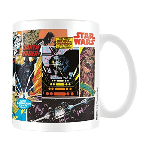 Star Wars Kaffeetassen, Keramik, Mehrfarbig, 8x11.5x9.5 cm von Star Wars