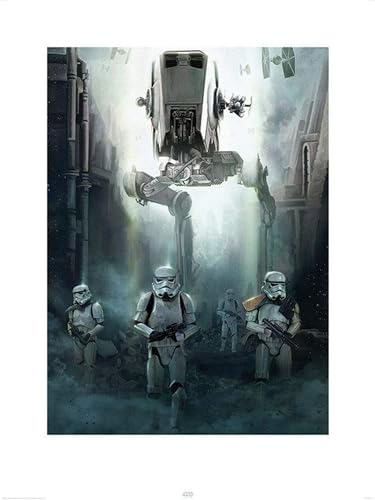 Star Wars Rogue One "Stormtrooper Patrol" 60 x 80cm Kunstdruck von Star Wars
