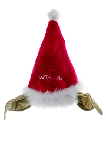 Star Wars Kurt Adler 43 cm Plüsch Yoda Santa Hat mit biegbarer Ohren von Star Wars