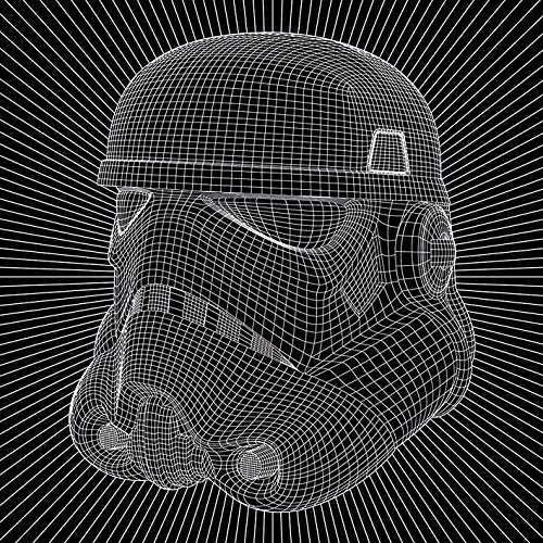 Star Wars "Stormtrooper Wire, 40 x 40 cm, Leinwanddruck, Mehrfarbig von Star Wars