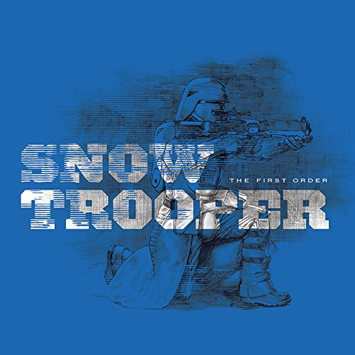 Star Wars Episode VII Snowtrooper - Blue, 40 x 40 cm, Leinwanddruck, Mehrfarbig von Star Wars
