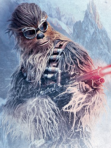 Solo: A Star Wars Story "Chewie Blaster", 60 x 80 cm, Leinwanddruck von Star Wars