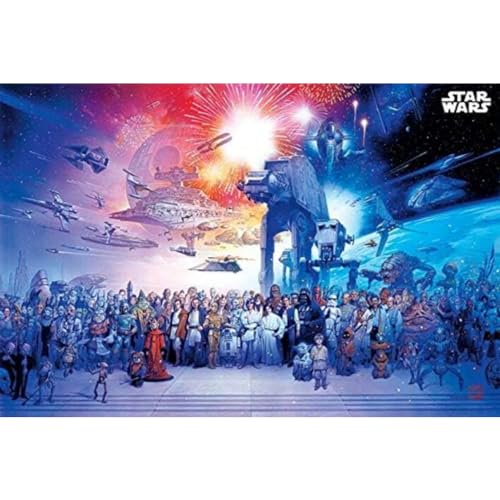 Star Wars Maxi-Poster, Universe-Design, 61 x 91,5 cm, offizielles Produkt von Star Wars