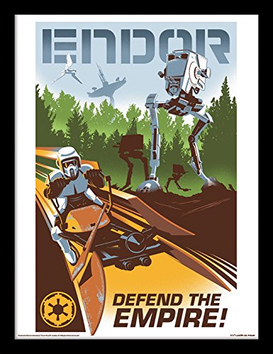 Star Wars 'Endor' Memorabilia,30 x 40 cm von Star Wars