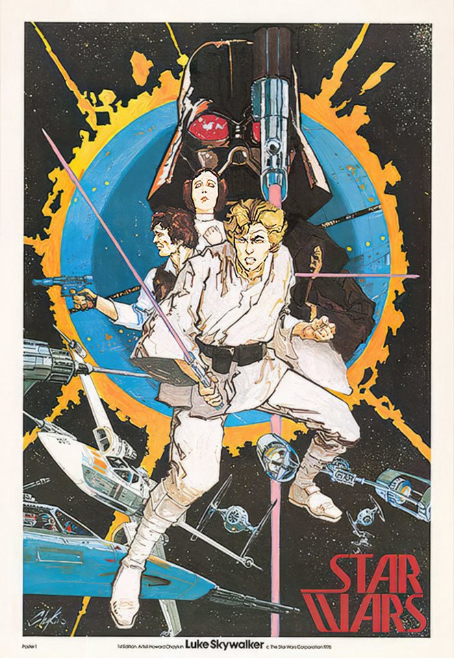 Star Wars Poster Star Wars 1st Edition Poster 68 x 101 cm von Star Wars