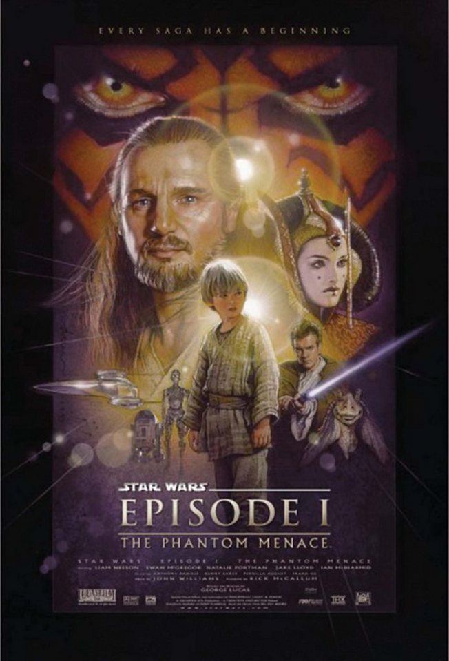 Star Wars Poster Star Wars Episode I Poster 68,5 x 101,5 cm von Star Wars