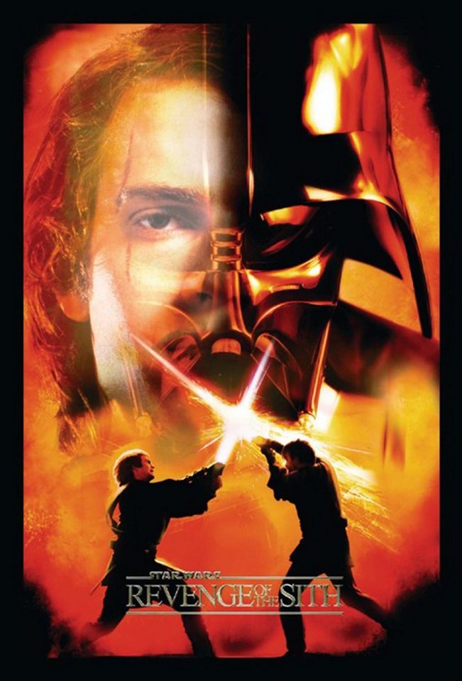 Star Wars Poster Star Wars Episode III Poster Revenge of the Sith 68,5 x von Star Wars