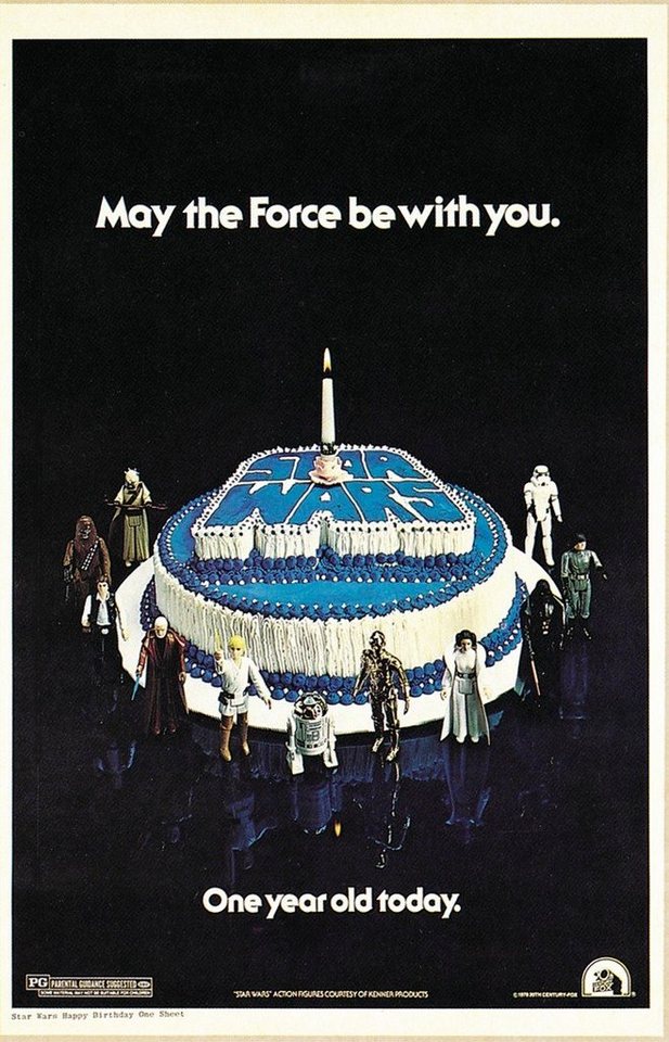 Star Wars Poster Star Wars May the Force be with you 68,5 x 101,5 cm von Star Wars